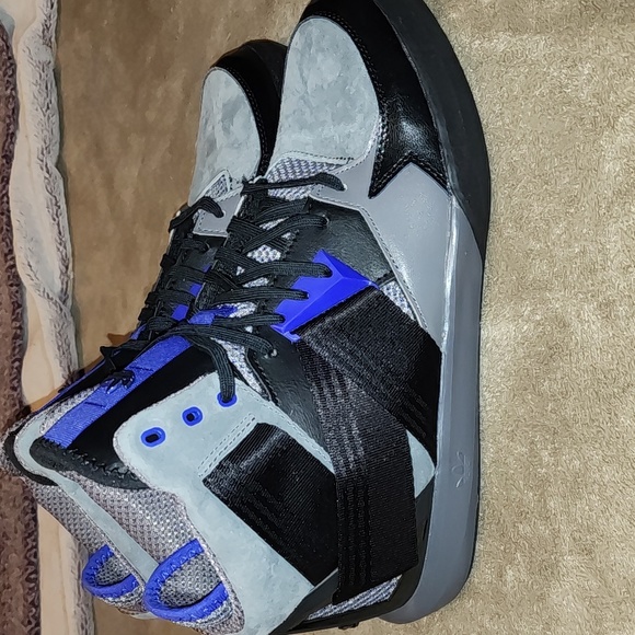 Adidas C-10 High tops Men's Size 11 Purple,Black,and Grey Colorway NEW - Picture 2 of 6